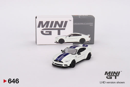 (MGT00646) - FORD MUSTANG GT LB-WORKS White (Box Version)