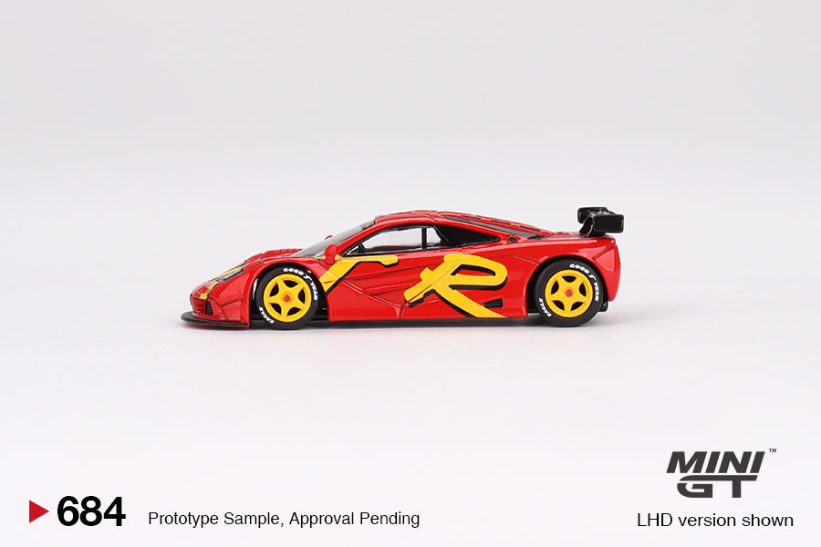 Minichamps 1/43 McLaren F1 GTR 1996 Le Mans Orange Diecast Model New