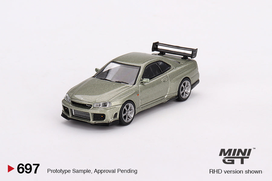 (MGT00697) Nissan Skyline GT-R (R34) Tommykaira R-z Millenium Jade (Box version)