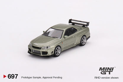 (MGT00697) Nissan Skyline GT-R (R34) Tommykaira R-z Millenium Jade (Box version)