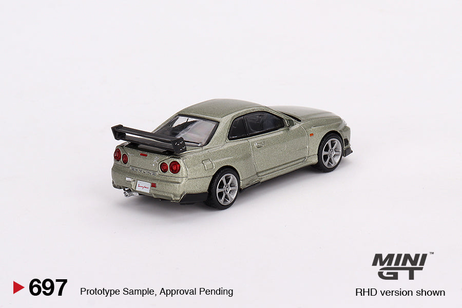 (MGT00697) Nissan Skyline GT-R (R34) Tommykaira R-z Millenium Jade (Box version)