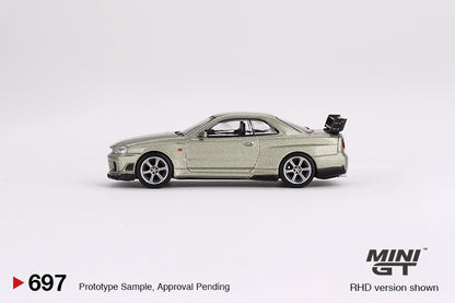 (MGT00697) Nissan Skyline GT-R (R34) Tommykaira R-z Millenium Jade (Box version)