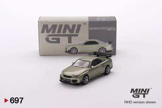 (MGT00697) Nissan Skyline GT-R (R34) Tommykaira R-z Millenium Jade (Box version)