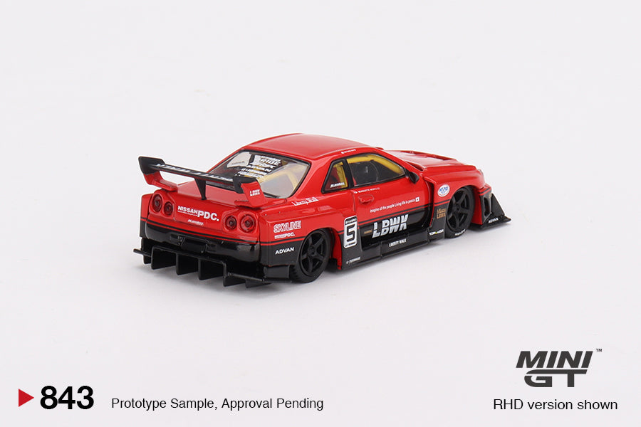 (MGT00843-BL) -  Nissan LB-ER34 (Blister Version) [CHASE PULL]