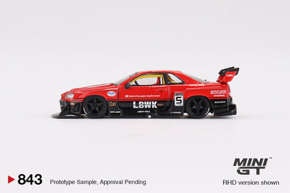 (MGT00843-BL) -  Nissan LB-ER34 (Blister Version) [CHASE PULL]