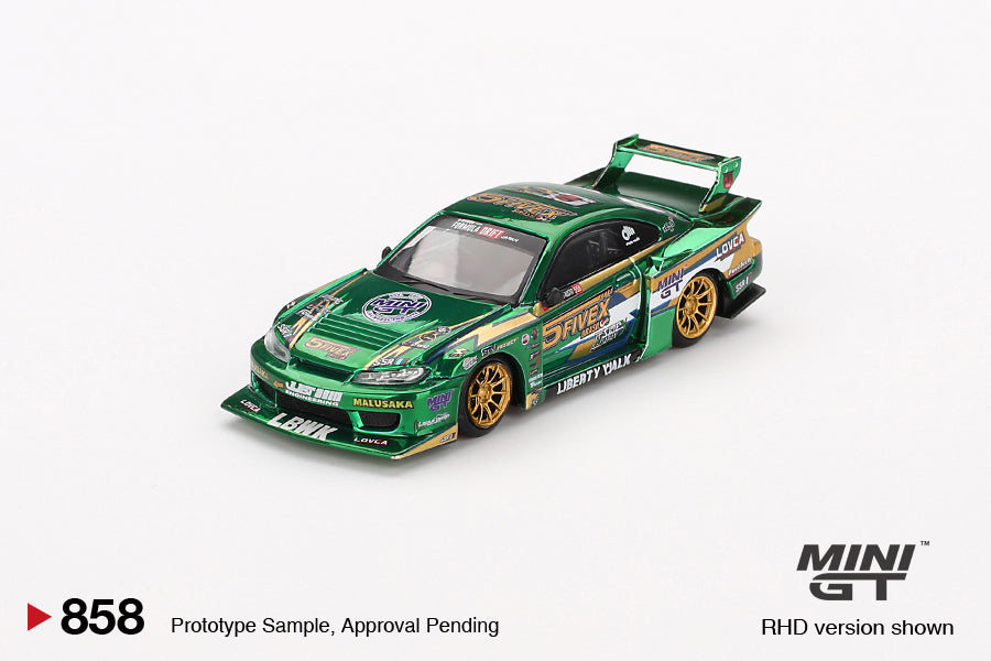 (MGT00858) Nissan LB-Super Silhouette S15 SILVIA LBWK 2024 Fausto Racing (Box Version)