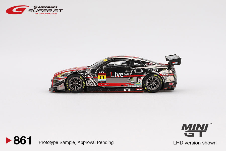 (MGT00861-BL) Nissan GT-R NISMO GT3 #11 "GAINER TANAX GT-R" GAINER 2023 (Blister pack)