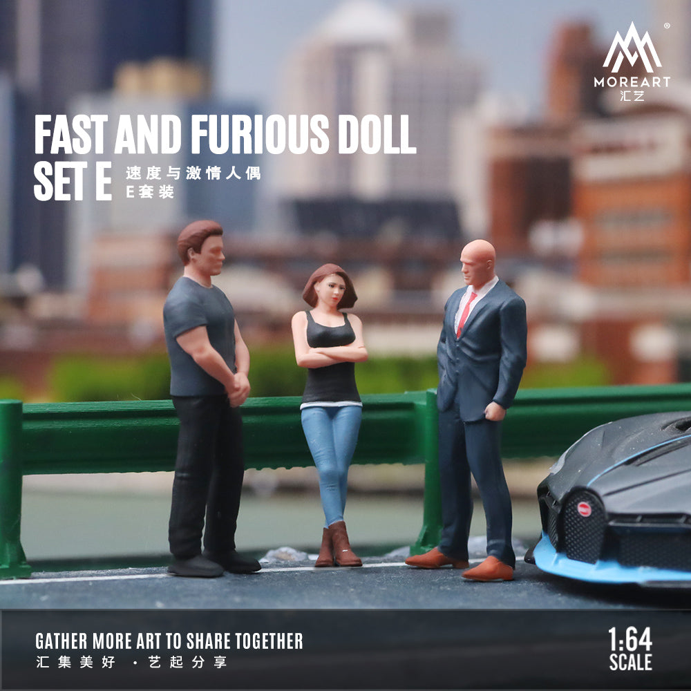 (MO222082) Fast & Furious doll set - E