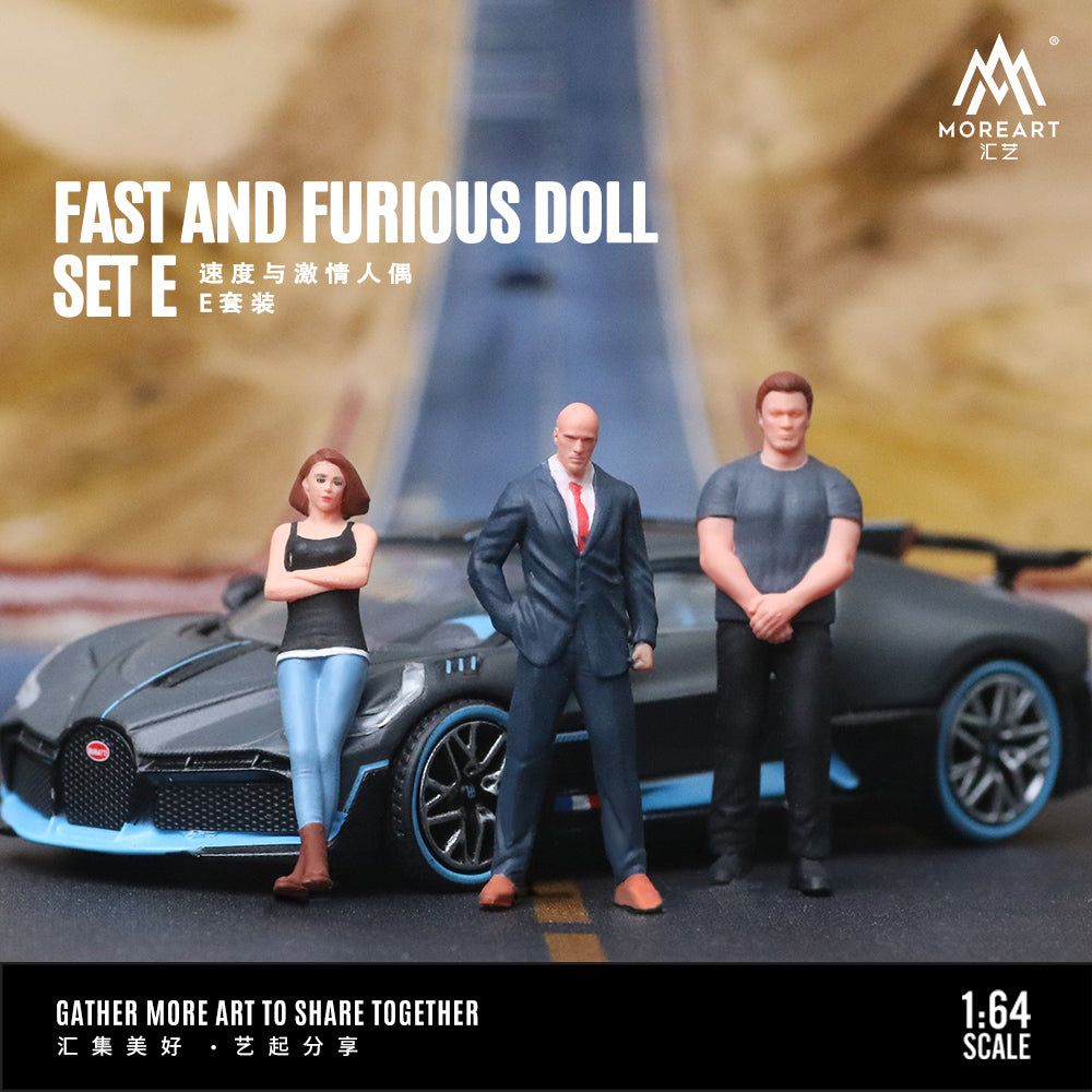 (MO222082) Fast & Furious doll set - E