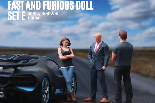 (MO222082) Fast & Furious doll set - E