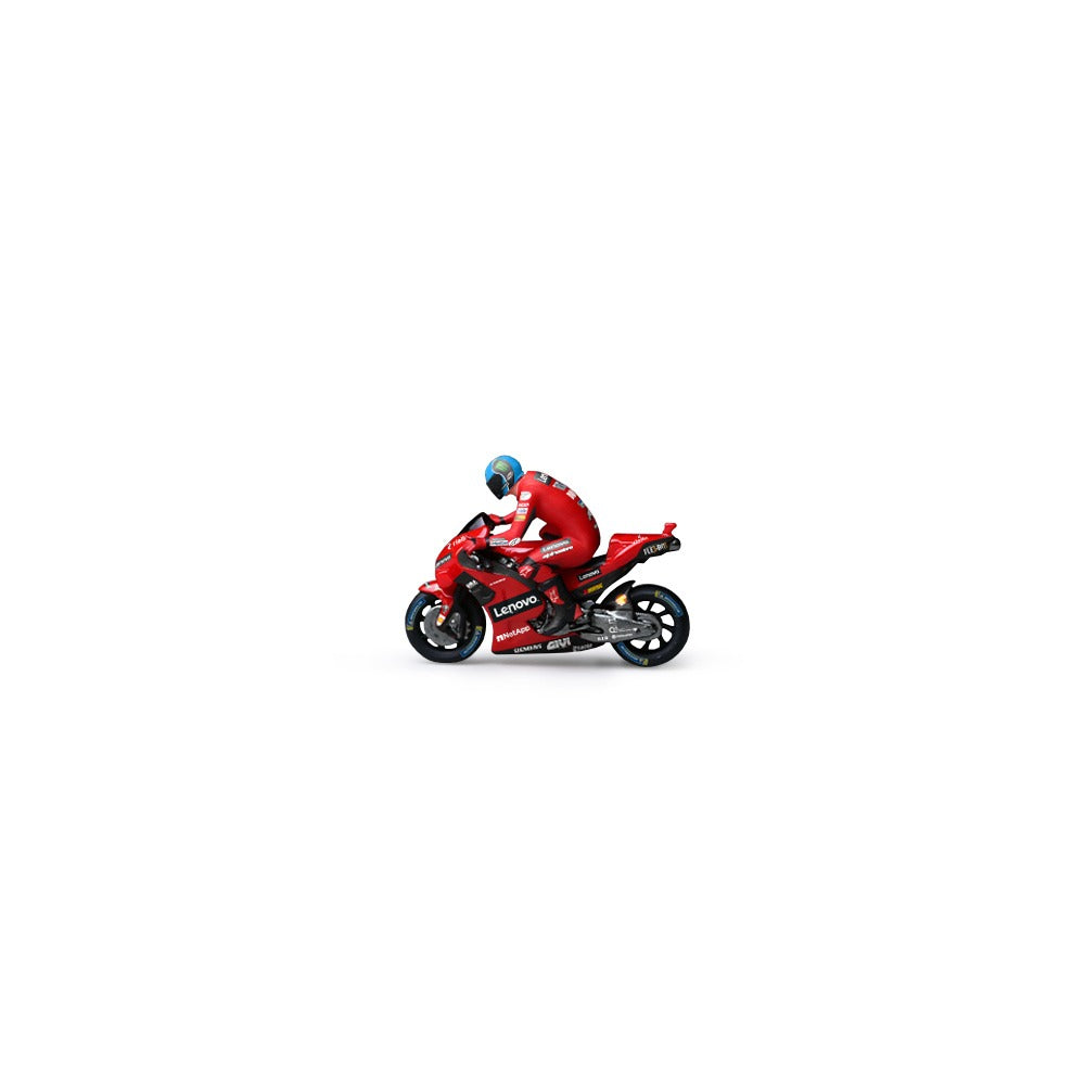 (MO222256) Ducati 63 Racing Motorcycle Figure Set Resin Model - Side View 