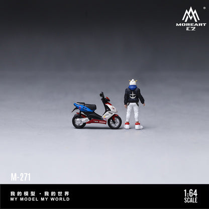 (Pre-Order) (MO222271) Gundam Theme Motorcycle Figure Set Resin Model