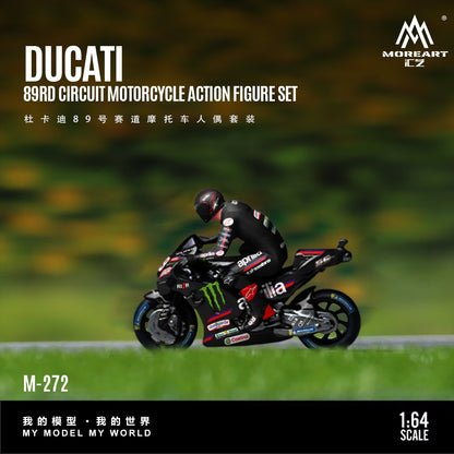 (Pre-Order) (MO222272) Ducati 89 Racing Motorcycle Figure Set Resin Model