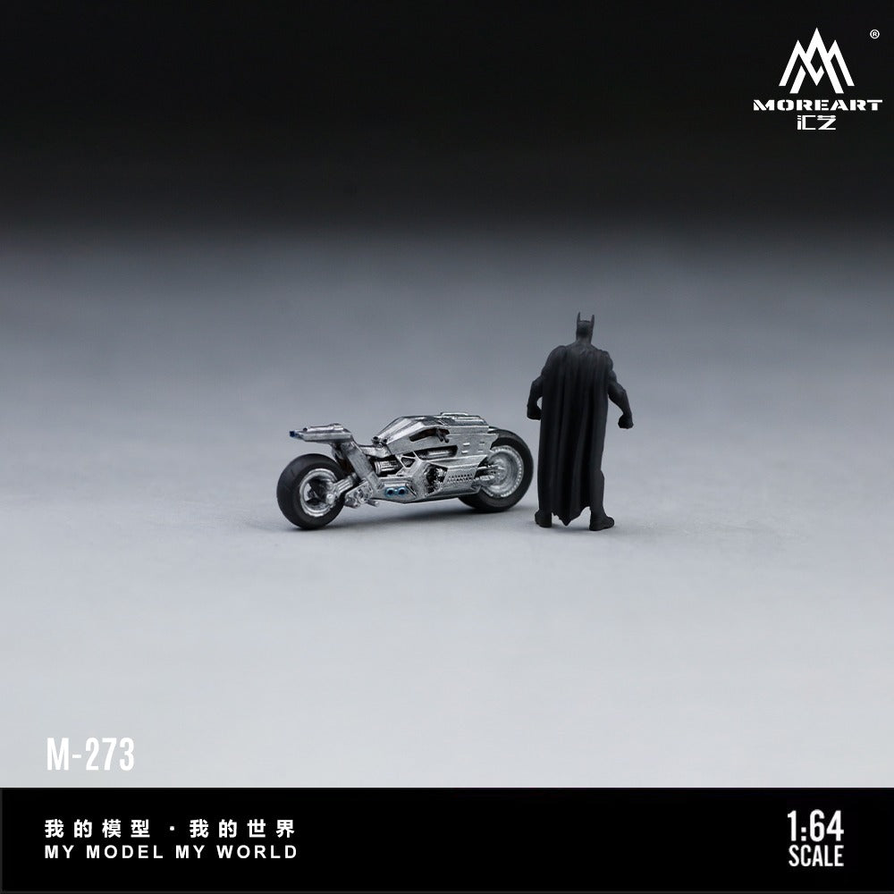 (Pre-Order) (MO222273) Dark Knight Motorcycle Figure Set Resin Model