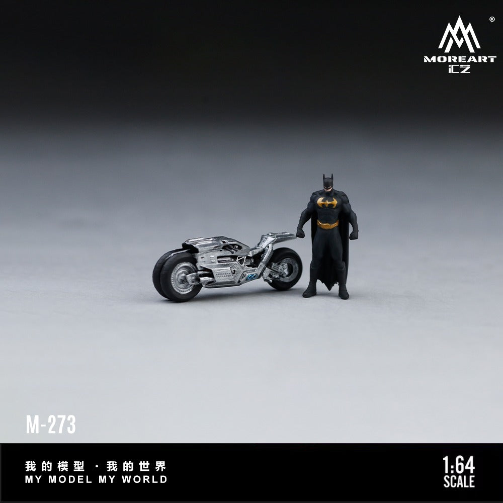 (Pre-Order) (MO222273) Dark Knight Motorcycle Figure Set Resin Model