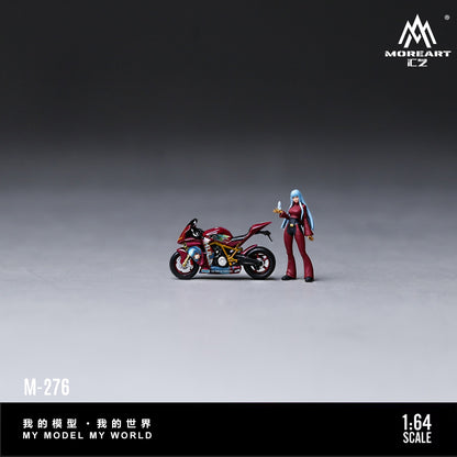 (Pre-Order) (MO222276) KTM1190 Kuruma Motorcycle Figurine Set Resin Model