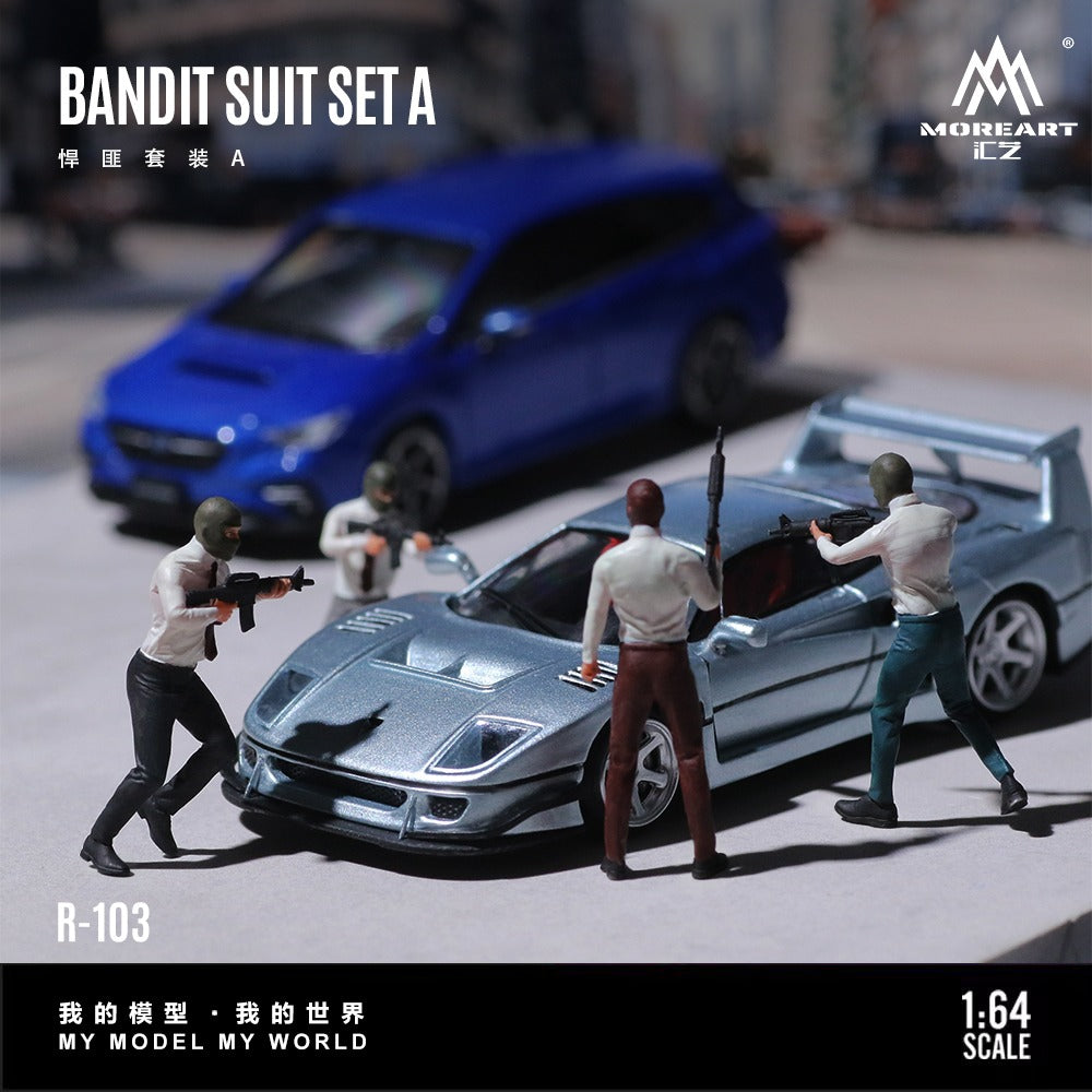 MO223103 Bandit Set - Realistic Resin Model - Rear View 