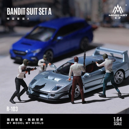 MO223103 Bandit Set - Realistic Resin Model - Rear View 