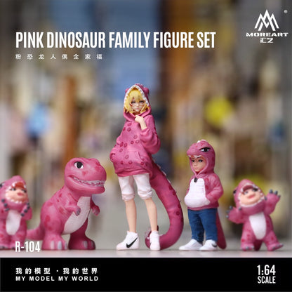 MO223104
Group photo of the pink dinosaur figurines- Front View 