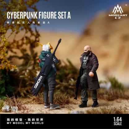 (Pre-Order) (MO223109) Cyberpunk Figure Set A