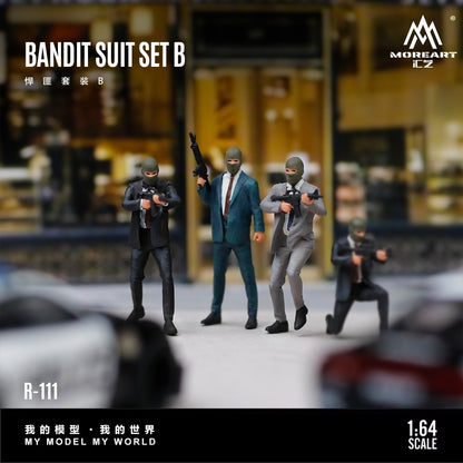 (Pre-Order) (MO223111) Bandit Set B Realistic Resin Model