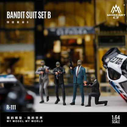 (Pre-Order) (MO223111) Bandit Set B Realistic Resin Model