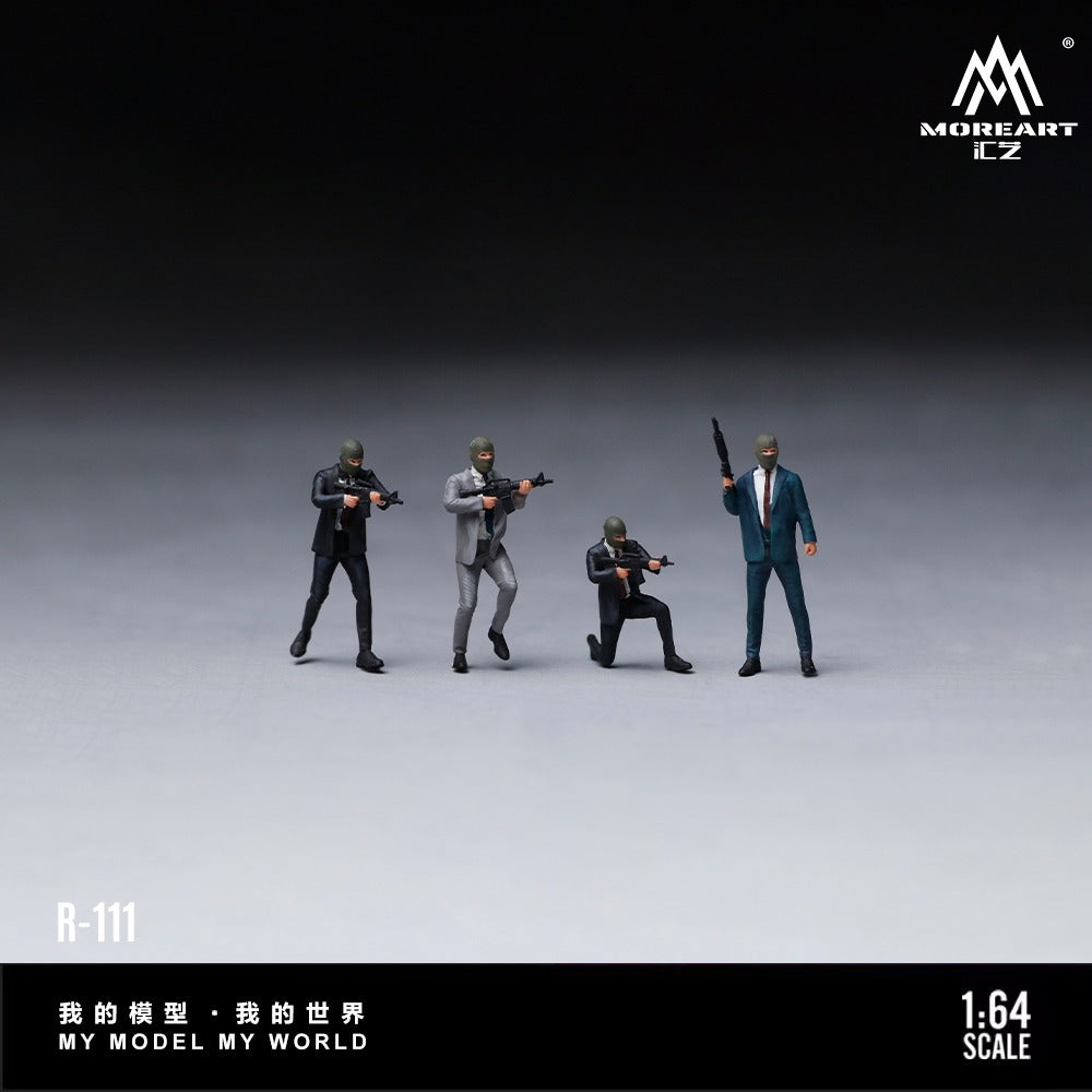 (Pre-Order) (MO223111) Bandit Set B Realistic Resin Model
