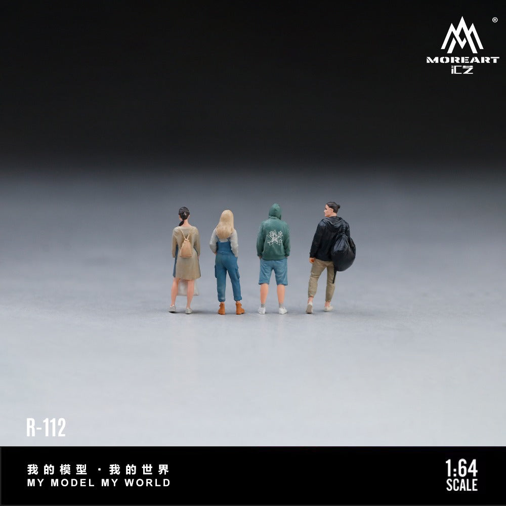 (Pre-Order) (MO223112) Urban Street Photography Four-Person Group Set