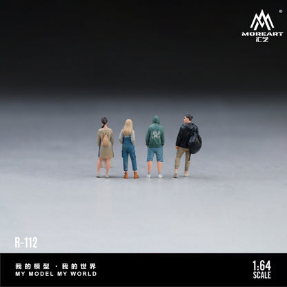 (Pre-Order) (MO223112) Urban Street Photography Four-Person Group Set