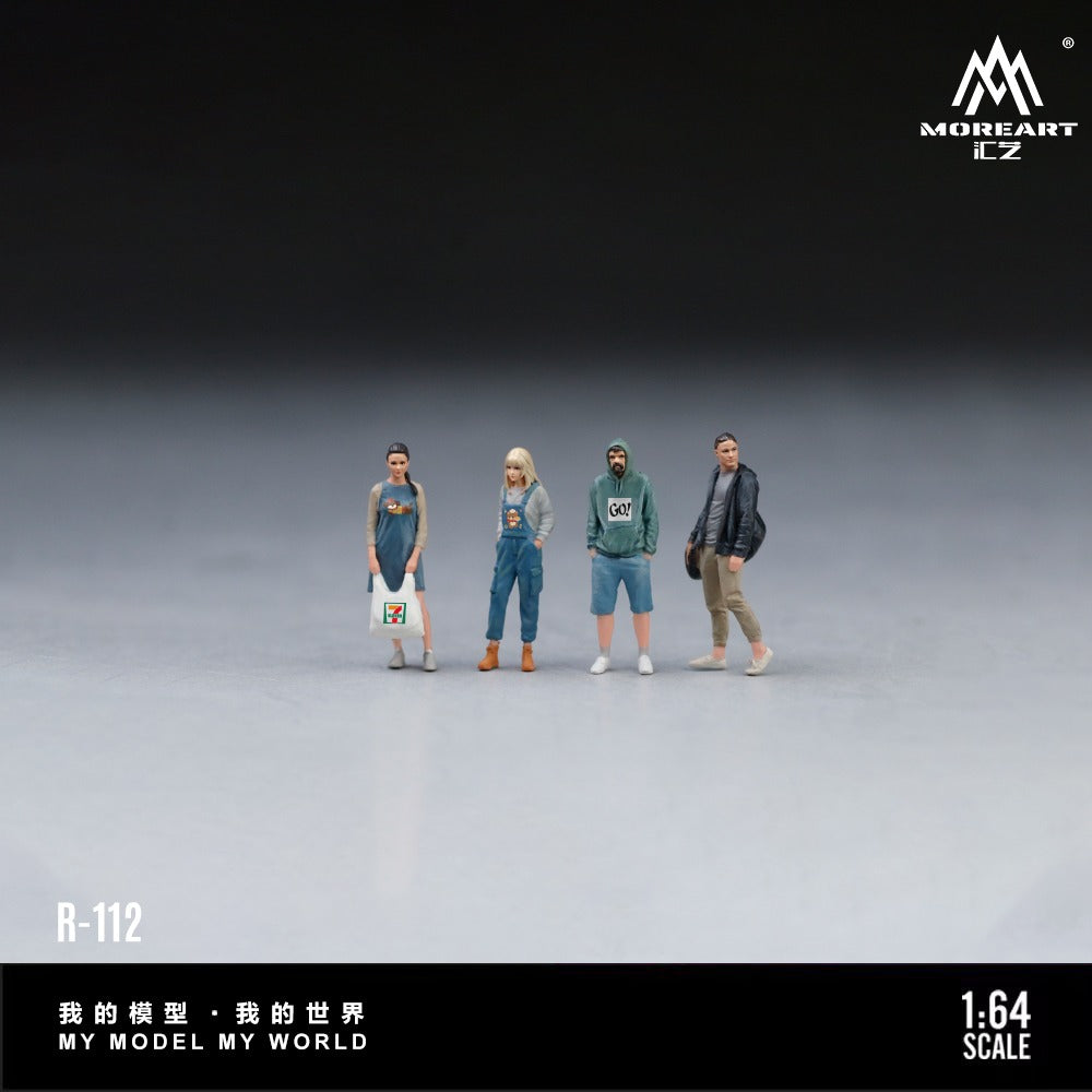 (Pre-Order) (MO223112) Urban Street Photography Four-Person Group Set