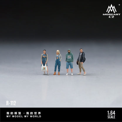 (Pre-Order) (MO223112) Urban Street Photography Four-Person Group Set