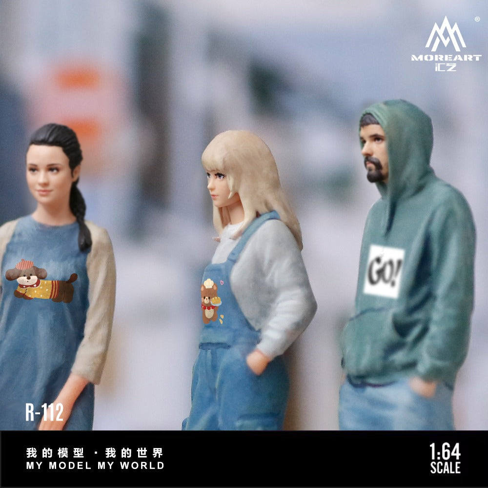 (Pre-Order) (MO223112) Urban Street Photography Four-Person Group Set