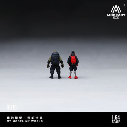 (Pre-Order)(MO223116) Cyberpunk Figure Set C - Detailed Resin Model