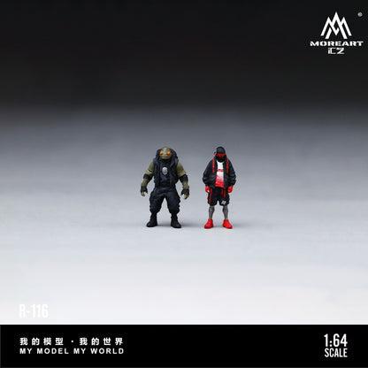 (Pre-Order)(MO223116) Cyberpunk Figure Set C - Detailed Resin Model