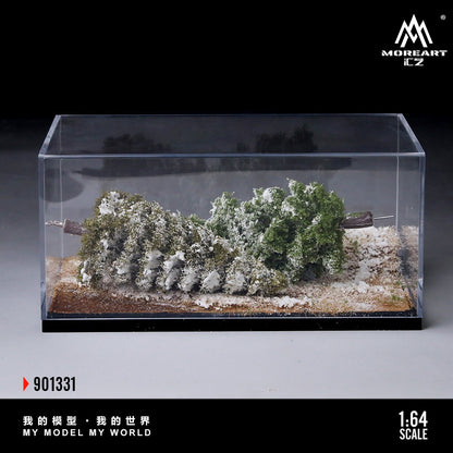 (MO901331) Simulation Model of the Winter Forest with Initial Snowfall Scene
