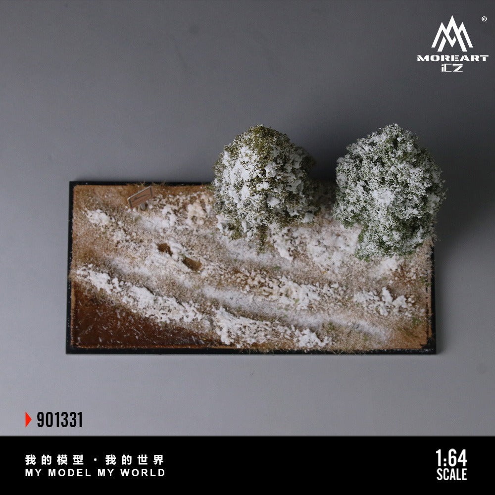 (MO901331) Simulation Model of the Winter Forest with Initial Snowfall Scene