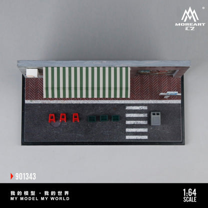 MoreArt 1:64 Hong Kong-style Tea House Miniature Scene (MO901343) - Top View