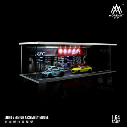 (MO914204) KFC theme parking lot assembly scene