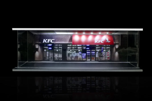 (MO914204) KFC theme parking lot assembly scene