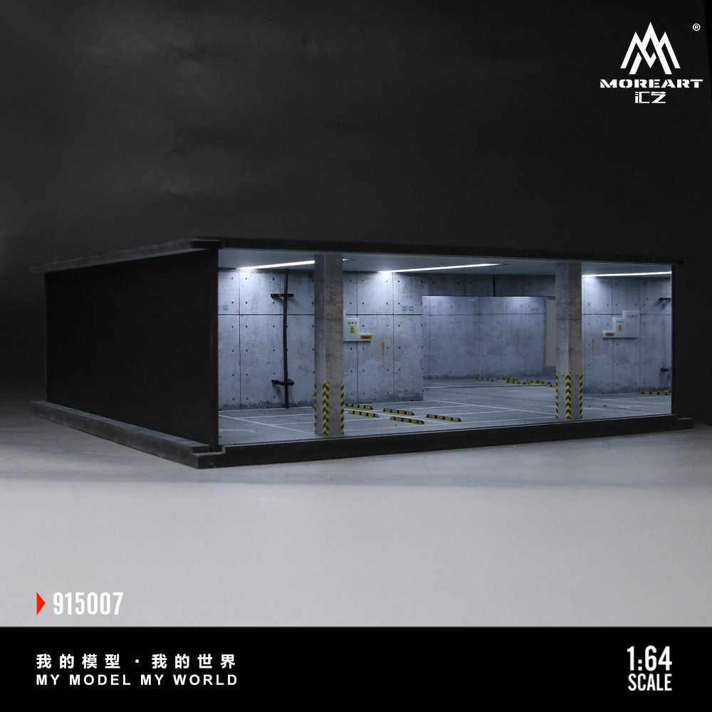 (Pre-Order)(MO915007) Underground Parking Garage Series Lighted Assembly Scene Model