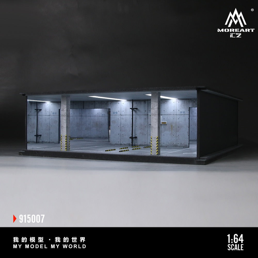 (Pre-Order)(MO915007) Underground Parking Garage Series Lighted Assembly Scene Model