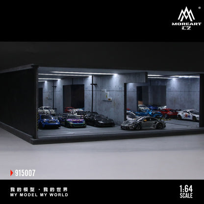 (Pre-Order)(MO915007) Underground Parking Garage Series Lighted Assembly Scene Model