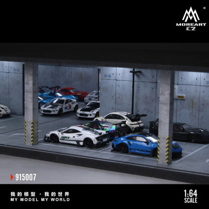 (Pre-Order)(MO915007) Underground Parking Garage Series Lighted Assembly Scene Model