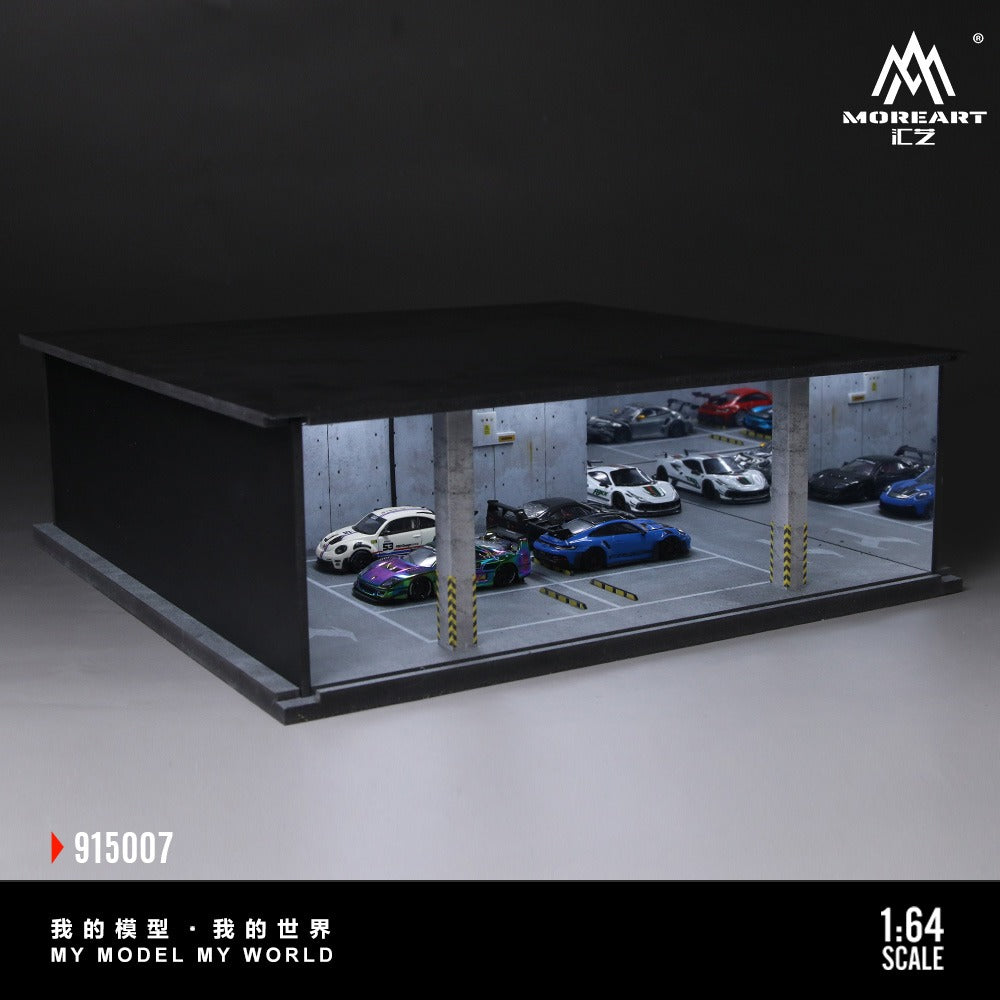 (Pre-Order)(MO915007) Underground Parking Garage Series Lighted Assembly Scene Model