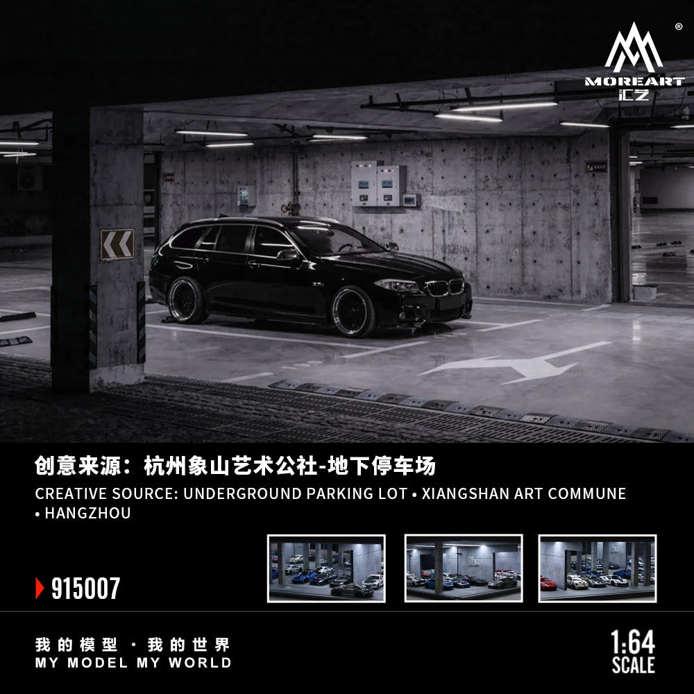 (Pre-Order)(MO915007) Underground Parking Garage Series Lighted Assembly Scene Model