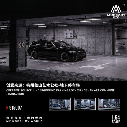 (Pre-Order)(MO915007) Underground Parking Garage Series Lighted Assembly Scene Model