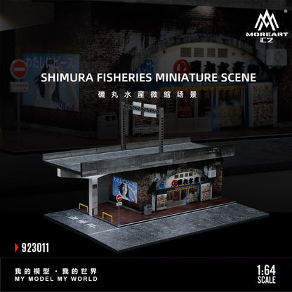 MoreArt 1:64 River Pillar Aquatic Microscopic Scene Simulation Model (MO923011) - Fullside view