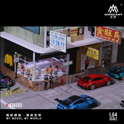 (Pre-Order)(MO936503) Hong Kong Scene - 03 version scene model