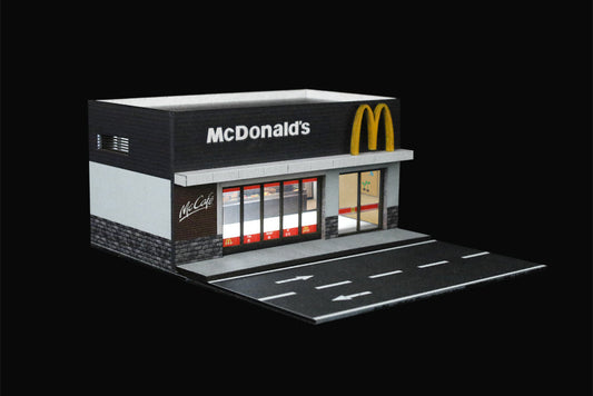 (MO941109) MoreArt 1:64 McDonalds Lighting Integrated scene
