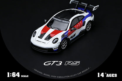 (OM644649) 992 GT3 RS Red and Blue Embroidery - Front View 